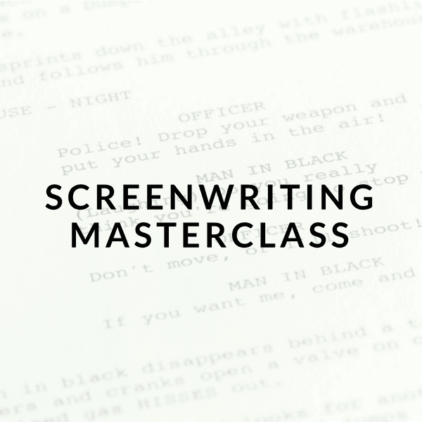 SCREENWRITING MASTER CLASS IN NYC
