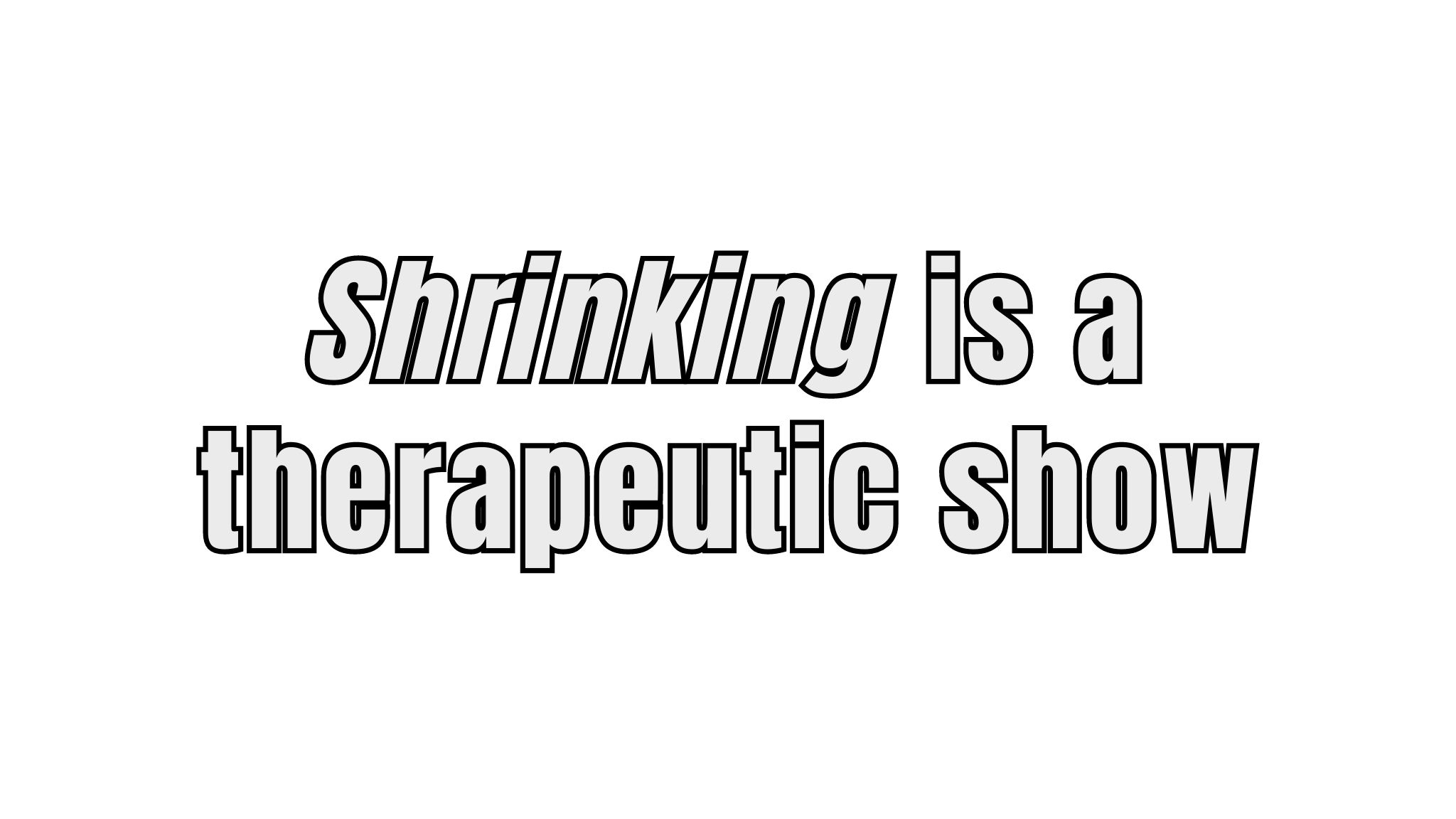 Shrinking: Is Writing Like Therapy Write Your Screenplay Podcast