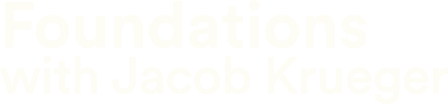 Foundations with Jacob Krueger